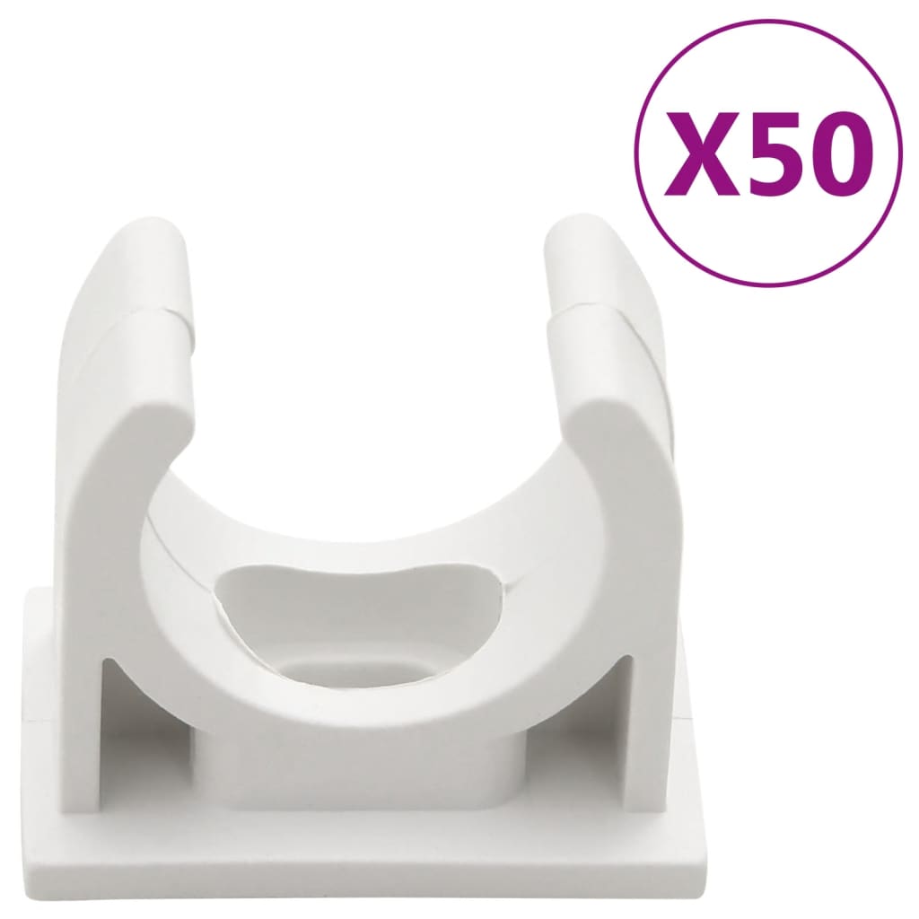 Kabelgoten met klemmen Ø20 mm 30 m PVC